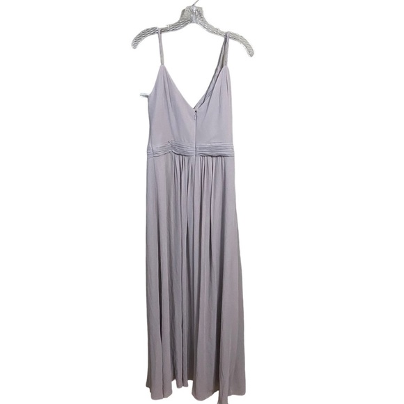 BILL LEVKOFF Sz 8 Bridesmaid Desert Grey Dress Style 7021 - Picture 5 of 8